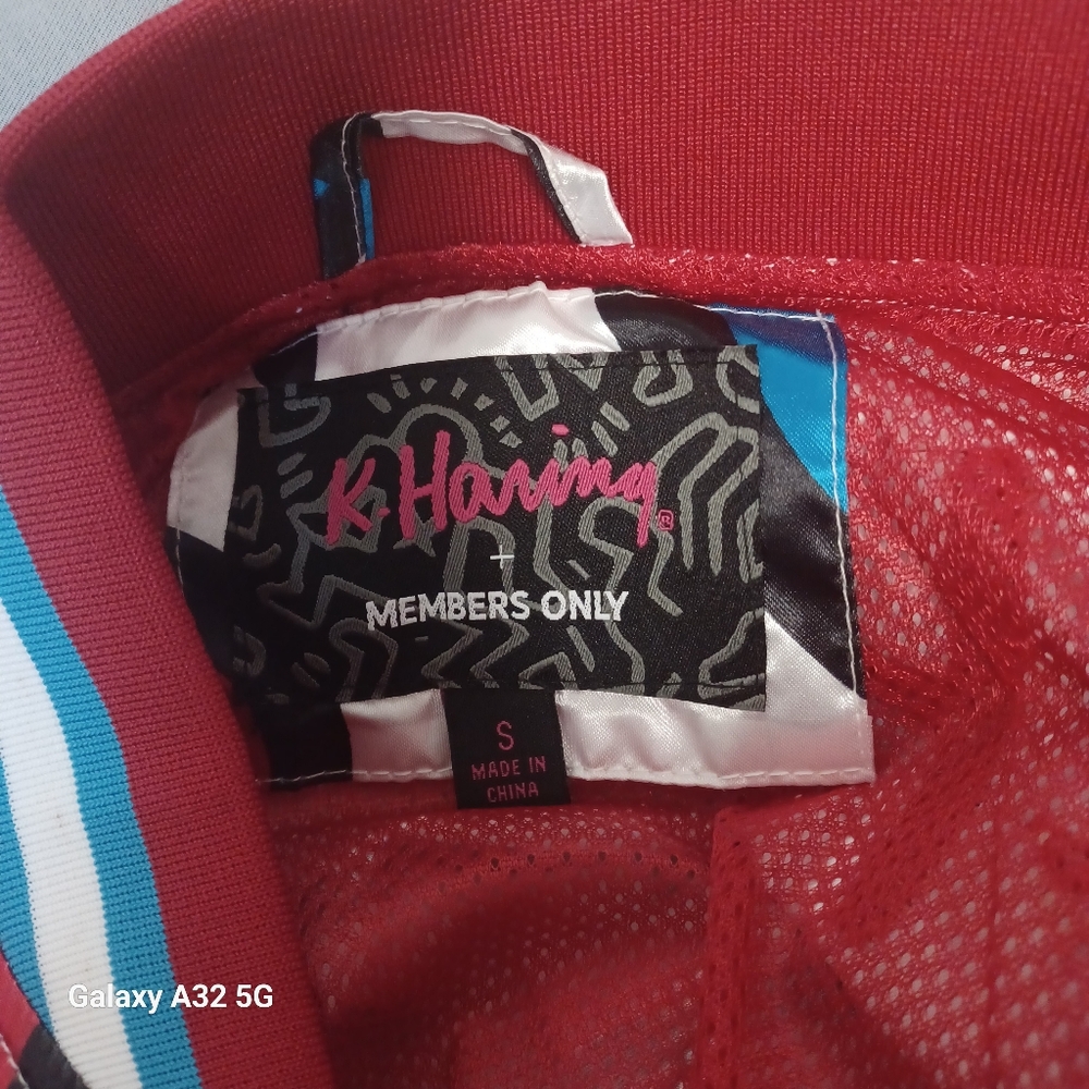MEMBERS ONLY SIZE S Colorful Graphic Women's Jacket - Picture 10 of 16